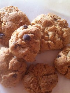 Una foto de Galletas de vainilla y chips de chocolate