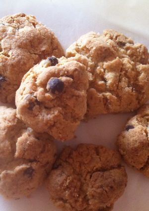 Una foto de Galletas de vainilla y chips de chocolate