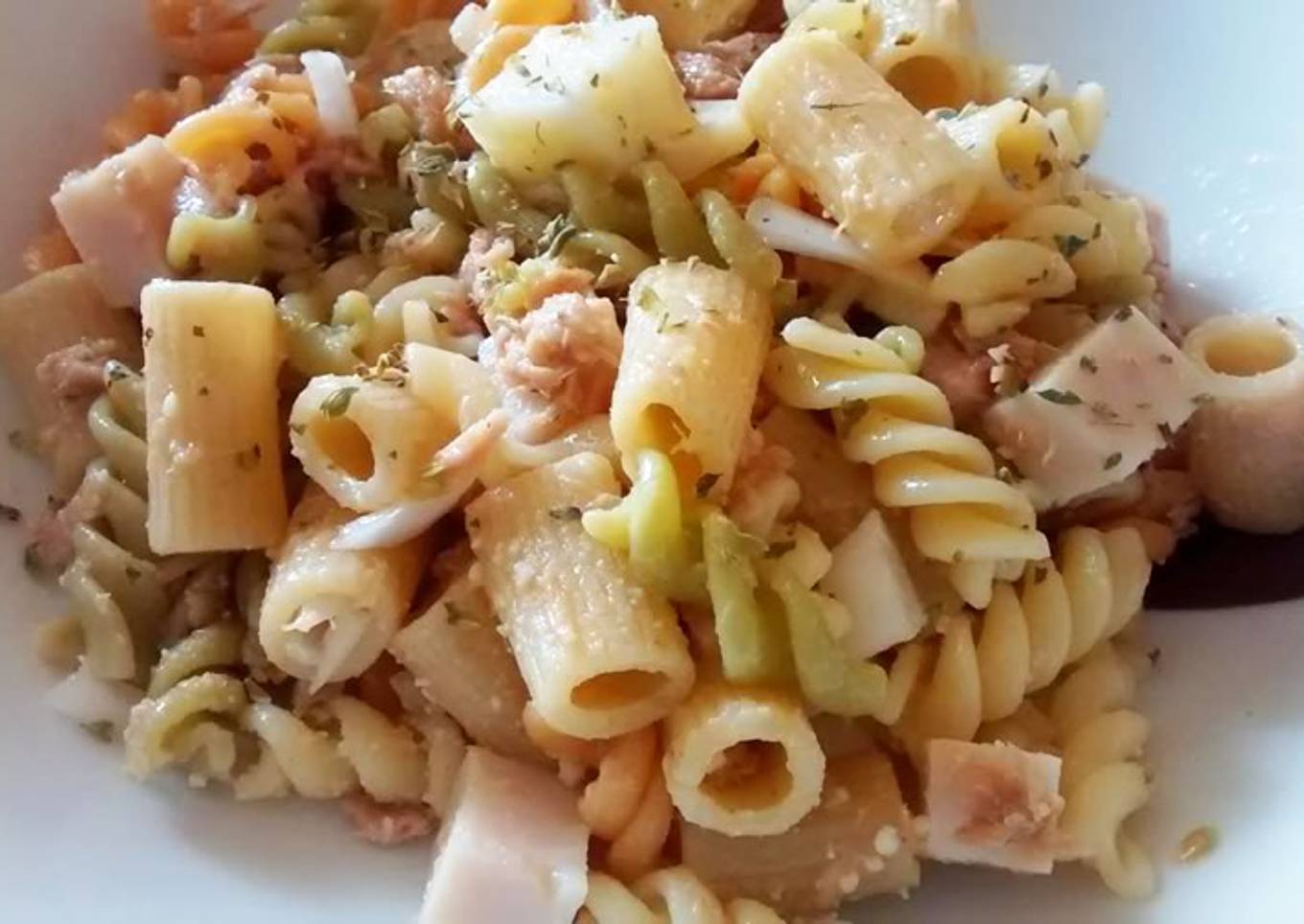 Ensalada de pasta ligera y fácil