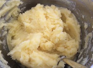 Una foto de Puré de papas casero