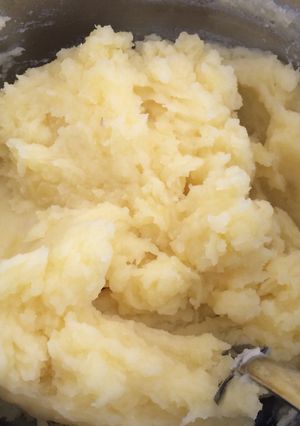 Una foto de Puré de papas casero