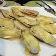 Almejas chilenas con queso