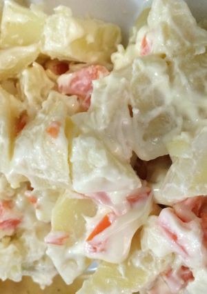 Una foto de Papas mayo