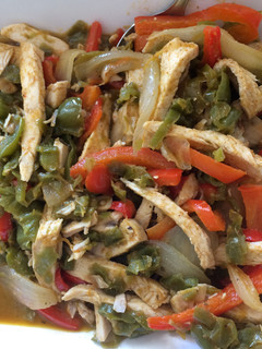 Una foto de Fajitas de pollo old el paso