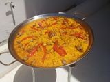 Arroz con pollo y conejo