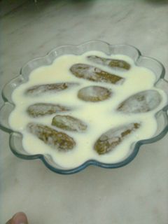 صورة لوصفة طريقة عمل الكوسا باللبن