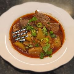 🫕Lauki Gosht🫕(bottle gourd lamb curry) A picture of 🫕Lauki Gosht🫕(bottle gourd lamb curry).