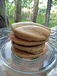 Foto resep Banana Fluffy Pancake No Mixer