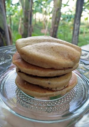 Foto resep Banana Fluffy Pancake No Mixer
