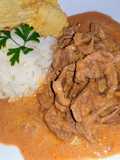 Strogonoff de Carne al Estilo Brasilero - Estrogonofe de Carne Simples
