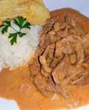 Strogonoff de Carne al Estilo Brasilero - Estrogonofe de Carne Simples