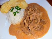 Una foto de lomo con paprika