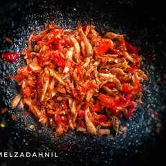 A picture of Sambel ulek teri simpel.