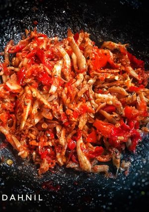 Foto resep Sambel ulek teri simpel