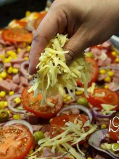 Pizza gazdagon #mitfözzekmamagunknak recept fotója