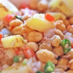A picture of Chana Chaat - Tastiest & Delicious.