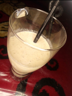A picture of Banana Oreo smoothie.