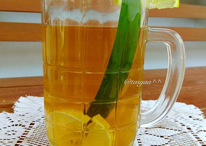 Ini dia! Bagaimana cara buat Teh Pandan Jeruk Nipis yang enak