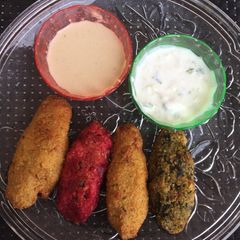 A picture of Kibbeh.
