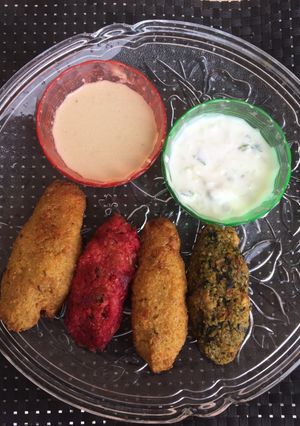 A picture of Kibbeh.