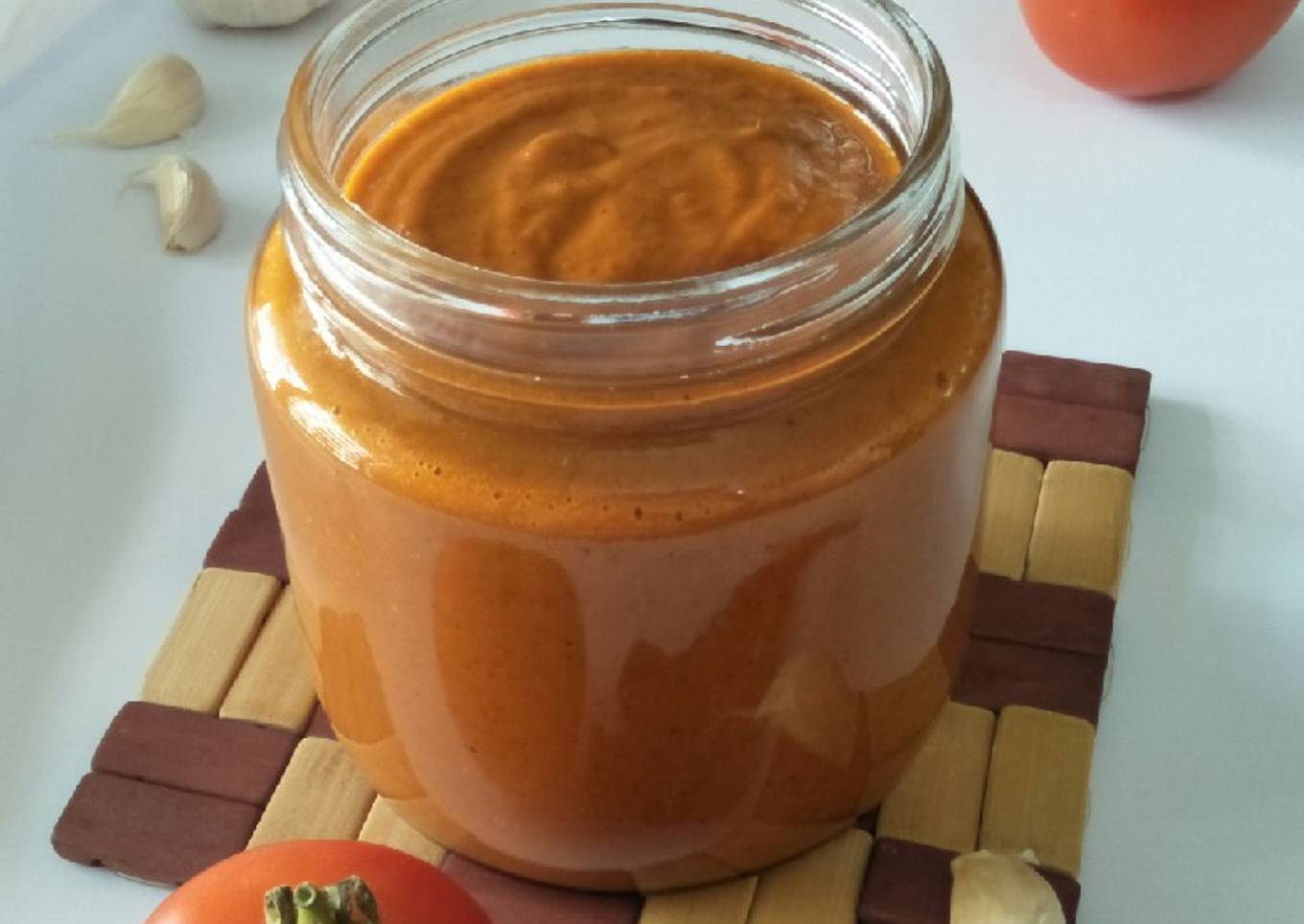Slow Roasted Tomato Garlic Sauce