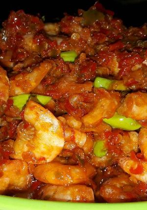 Foto resep UdaNg baLadO caMpur Pete