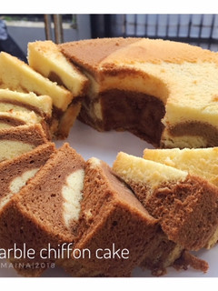 Foto resep Marble Chiffon Cake