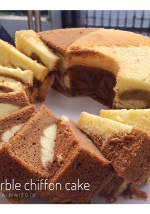 Foto resep Marble Chiffon Cake