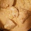 Pollo con crema de chipotle "fácil y delicioso"