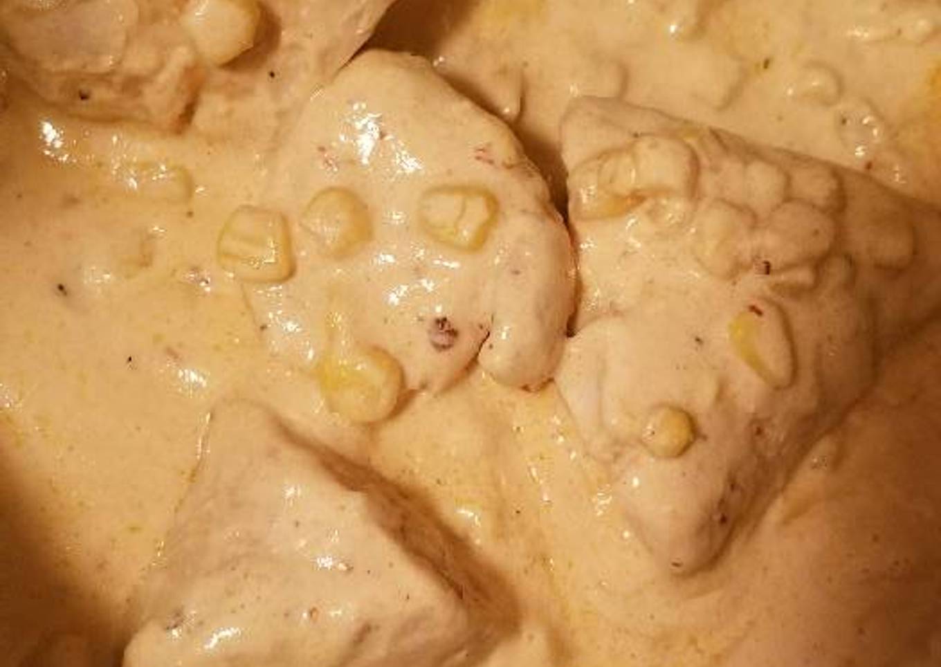 Pollo con crema de chipotle "fácil y delicioso"