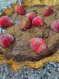 ~Tarta de chocolate 🍫🍫y frutillas 🍓🍓 keto~