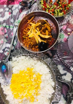 عکسی از دستور خورشت قیمه