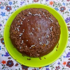 A picture of Dalgona cake.