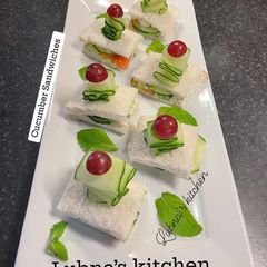 A picture of Cucumber Sandwiches:.