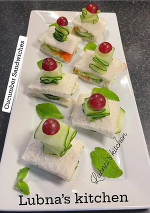 A picture of Cucumber Sandwiches:.