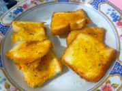 Gambar garlic bread tanpa oven