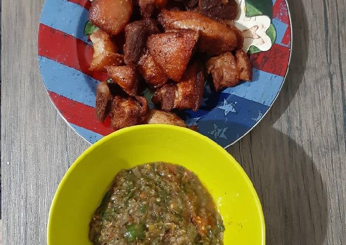 Resep Babi goreng Simple sambal andaliman, Menggugah Selera