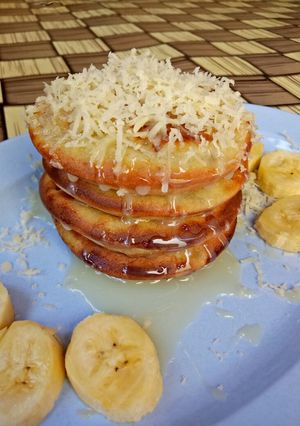 Foto resep Pancake Pisang