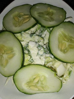 A picture of My special salad.