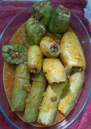 صورة لوصفة محاشي مشكله