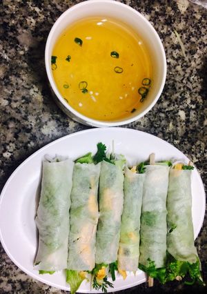 Hình của món Nem cuốn(Gỏi cuốn).