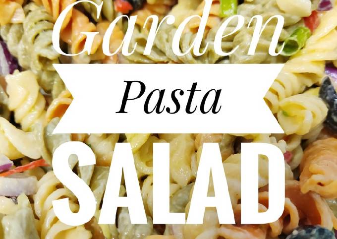 Easiest Way to Make Ultimate Vegetarian Garden Pasta Salad