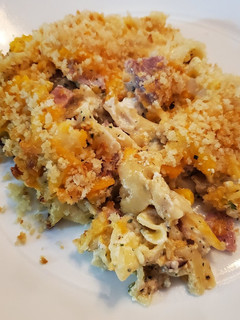 A picture of Cheesy Ham Casserole.