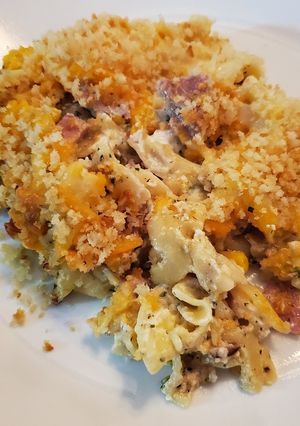 A picture of Cheesy Ham Casserole.