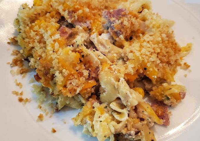 Recipe of Ultimate Cheesy Ham Casserole