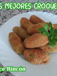 Una foto de ⭐Croquetas de calabacín y jamón serrano😋¡¡¡riquísimas!!!