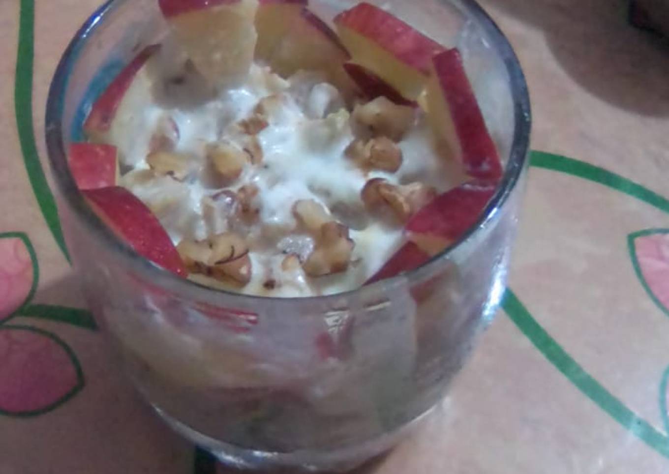Apple walnut Shrikhand