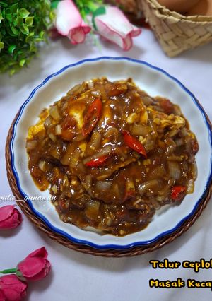 Foto resep Telur Ceplok Masak Kecap