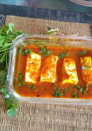 A picture of Kadai paneer.