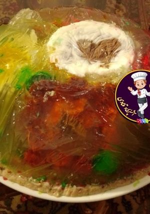 عکسی از دستور ژله سه بعدی